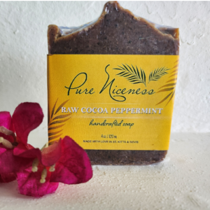 Raw Cocoa Peppermint Soap