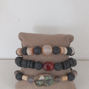 Lava Rock Bracelet