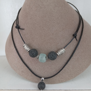 *Lava Rock Necklace