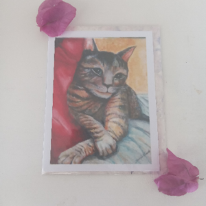 Sue - Kitten 5.5"x4.2" Card