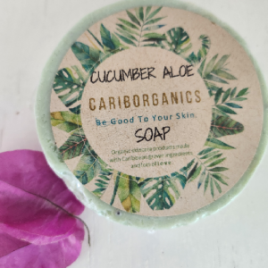 Cariborganics Cucumber Aloe Soap