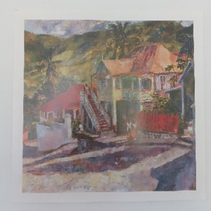 Cayon Square Print