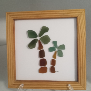 Washed Up BB Short Palm Trees