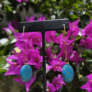 Kendall Blue Earrings - Luxe & Adorn