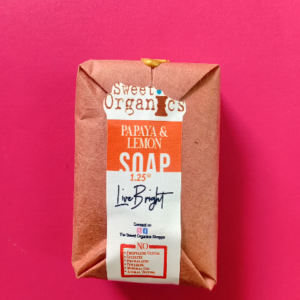 Sweet Organics Mini Papaya Soap